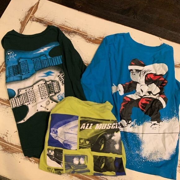 3 piece bundle Crazy 8 long sleeve tops - Picture 1 of 5